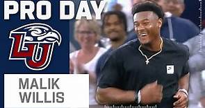 Malik Willis FULL Pro Day Highlights: Every Throw