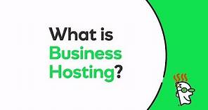 What Is Business Web Hosting? | GoDaddy