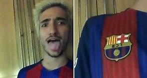 Así celebró Mourinho Jr. la remontada del Barça