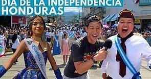 Así celebran el día de la independencia en Honduras | Desfiles patrias 🇭🇳