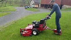 2014 Exmark 60" Turf Tracer Commercial Walk Behind Lawn Mower For Sale Cutting Grass!