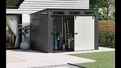 Suncast 10x7 Barn Door Storage Shed Assembly BMS9000
