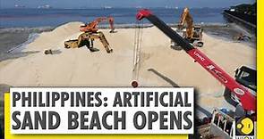 Philippines marks international coastal cleanup day by transformation of Manila Bay beach