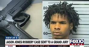 Jason Jones robbery case being sent to grand jury