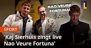 KAJ SIERHUIS 🥇 | Zingt Nao Veure Fortuna, tegenslagen carrière & geniet van eigen lied | 1Limburg
