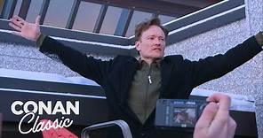 Conan Arrives In Finland | Late Night with Conan O’Brien