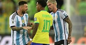 Revelaron qué le dijo Lionel Messi a Rodrygo en la discusión que tuvieron durante Brasil-Argentina: “Si somos campeones del mundo...”