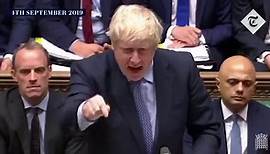 Boris Johnson's best PMQs moments through the years
