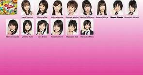 AKB48 Senbatsu Member History