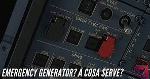 FENIX A320 | Emergency Generator Test
