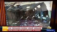 UN demands Russia leave Ukraine