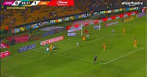 Gol de Carlos Salcedo | Tigres vs Santos | Grita México A21 - Jornada 3 | LIGA BBVA MX
