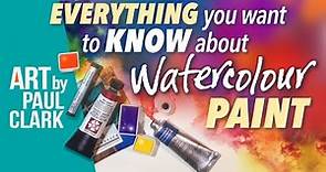 Everything you want to know about Watercolour Paint.
