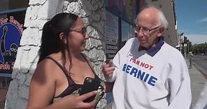 "I'm not Bernie": a Bernie Sanders look-alike enjoys his claim to fame | AFP