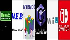 The Evolution of Nintendo Startup Screens (1983-2019)