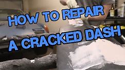 Repairing a Cracked Vinyl Dashboard PART 1