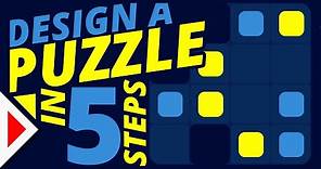 How to Design a Puzzle Game In 5 Steps
