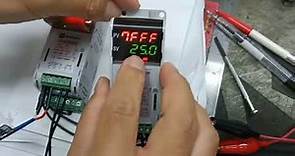 溫度控制器透過RS485與電腦連線