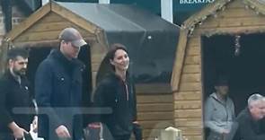 Regno Unito, Kate ripresa mentre visita il Windsor Farm Shop con William
