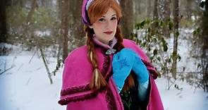 Anna Frozen Cosplay: Progress and Completion