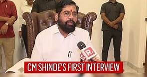 Eknath Shinde's First Interview To Republic As Maharashtra CM | EXCLUSIVE