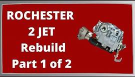 Rochester 2G 2GC Rebuild Part 1 of 2