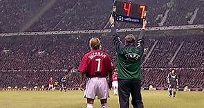 When Beckham Substituted and Destroyed Real Madrid Galácticos