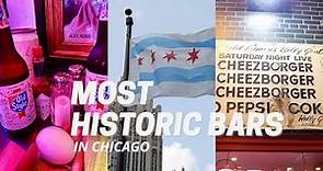 VISITING CHICAGO’S MOST HISTORIC BARS: Exploring Downtown Chicago and More!