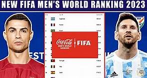 NEW FIFA Men's World Ranking 2023: Latest Updates, Top Teams, and Countries Rankings Revealed