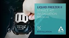 Liquid Freezer II – Service Kit – Installation Manual