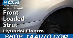 How to Replace Strut Assembly 96-06 Hyundai Elantra