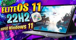NUEVO⚡ Windows 11 EliteOS 22H2 PRO / Más RENDIMIENTO / ULTRA MEJORADO!