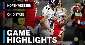 Highlights: 2018 Big Ten Football Championship | Northwestern Wildcats vs. Ohio State Buckeyes
