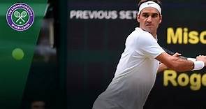 Roger Federer v Mischa Zverev highlights - Wimbledon 2017 third round
