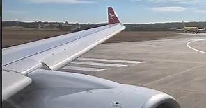 Qantas Link Airbus A220-300 spool up. Avro Vulcan howl anyone? #aviation #airplane #avgeeks