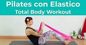 Pilates Matwork con Elastico - Total Body Workout con Flex Band | Pilates a Casa | 40 Minuti