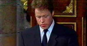 Princess Diana's Funeral Part 17: Earl Spencer's Tribute