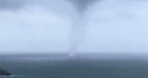Waterspout Forms off Oregon Coast