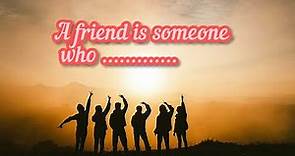 Friends Forever | Best Friend Quotes | Best Friends Status