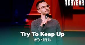 The Fastest Talking Comedian You've Ever Heard. Myq Kaplan