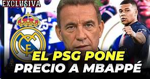 🚨EXCLUSIVA: El PSG pone PRECIO a MBAPPÉ y esto OFRECERÁ el MADRID | Paco Buyo en El Chiringuito