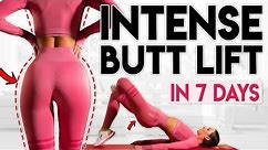 INTENSE BUTT LIFT in 7 Days (shape your butt) | 10 minute Workout