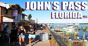 Johns Pass Village & Boardwalk Tour: Madeira Beach Florida 2021