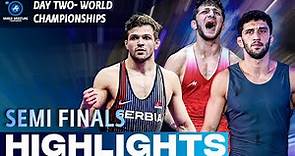 Day 2 | Semi Final Highlights | Freestyle Wrestling | Senior World Championships 2023