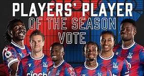 The Crystal Palace squad vote for their Player of The Season
