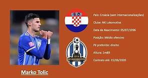 Marko Tolic (Dinamo Zagreb / NK Lokomotiva) 19/20 Highlights