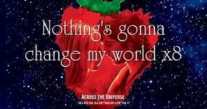 Across The Universe - Jim Sturgess {Lyrics}