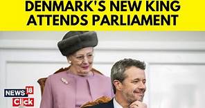 Denmark's Royal Family | Denmark's New King Attends Parliament After Enthronement | N18V | News18