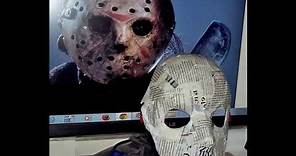 Máscara Jason asesino / fácil y rápido / disfraces Jason Full Mask / Máscara Casera en minutos