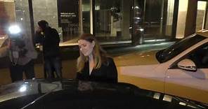 Amy Adams and husband Darren Le Gallo leave a dinner date at Craigs restaurant in Los Angeles